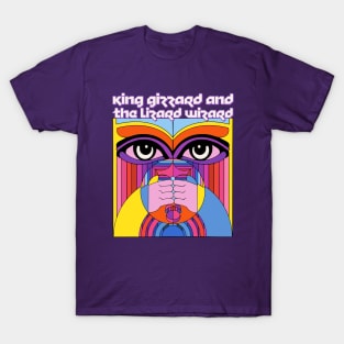 King Gizzard Lizard Wizard 70s art T-Shirt